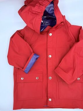 Vintage Hudson’s Bay Reversible Toddler Rain Jacket